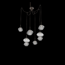 Hammerton SCB0089-06-FB-S-C01-L3 - Mesa Round 6pc Swag Multi-Pendant