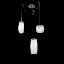 Hammerton SCB0091-03-BB-C-C01-L3 - Vessel Round 3pc Swag Multi-Pendant