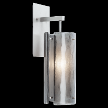 Hammerton IDB0044-14-CS-FR-E2 - Textured Glass Sconce - 14-Inch