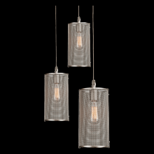 Hammerton CHB0019-05-GB-0G-C01-L3 - Uptown Mesh Round 5pc Multi-Pendant