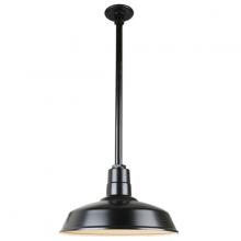 Hi-Lite MFG Co. H-QSN15114-SA-91/QSN24ST3-91/QSNHDSMC-91 - 14&#34; Ceiling Stem Light