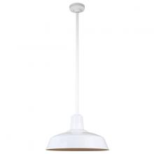 Hi-Lite MFG Co. H-QSN15118-SA-93/QSN36ST3-93/QSNHSC-93 - 18&#34; Ceiling Stem Light