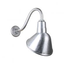 Hi-Lite MFG Co. H-QSN18110-SA-96/QSNB-42-96 - 10&#34; Gooseneck Light Angle Shade, QSNB-42 Arm