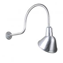 Hi-Lite MFG Co. H-QSN18110-SA-96/QSNHL-C-96 - 10&#34; Gooseneck Light Angle Shade, QSNHL-C Arm