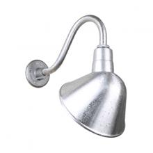 Hi-Lite MFG Co. H-QSN18112-SA-96/QSNB-42-96 - 12&#34; Gooseneck Light Angle Shade, QSNB-42 Arm