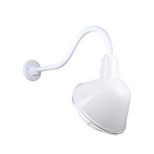 Hi-Lite MFG Co. H-QSN18112-SA-93/QSNHL-A-93/QSNWGR-12-93 - 12&#34; Gooseneck Light Angle Shade, QSNHL-A Arm, Wire Guard Accessory