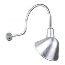 Hi-Lite MFG Co. H-QSN18112-SA-96/QSNHL-C-96 - 12&#34; Gooseneck Light Angle Shade, QSNHL-C Arm