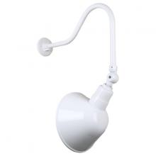 Hi-Lite MFG Co. H-QSN18112-SA-93/QSNHL-H-93/QSNSK-93 - 12&#34; Gooseneck Light Angle Shade, QSNHL-H Arm, Swivel Knuckle Accessory