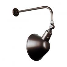 Hi-Lite MFG Co. H-QSN18110-SA-145/QSNB-13-145/QSNSK-145 - 10&#34; Gooseneck Light Angle Shade, QSNB-13 Arm, Swivel Knuckle Accessory