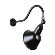 Hi-Lite MFG Co. H-QSN18112-SA-91/QSNHL-A-91/QSNSK-91 - 12&#34; Gooseneck Light Angle Shade, QSNHL-A Arm, Swivel Knuckle Accessory