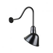 Hi-Lite MFG Co. H-QSN18110-SA-91/QSNHL-H-91 - 10&#34; Gooseneck Light Angle Shade, QSNHL-H Arm