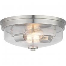 Progress P350121-009 - Blakely Collection Two-Light 13-5/8&#34; Flush Mount