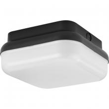 Progress P550115-031-30 - Hard Nox Collection Black  10&#34; Square Flush Mount Light
