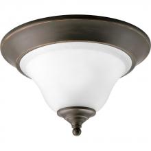 Progress P3475-20 - Trinity Collection One-Light 12-1/2&#34; Close-to-Ceiling