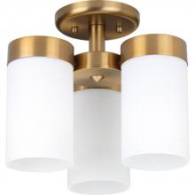 Progress P350040-109 - Elevate Collection Three-Light 11-3/4&#34; Flush Mount