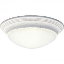 Progress P3688-30 - One-Light Alabaster Glass 11-1/2&#34; Close-to-Ceiling
