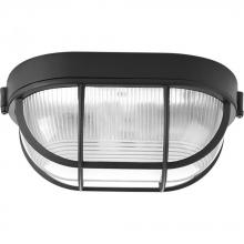 Progress P3706-31 - One-Light Bulkhead 6-3/8&#34; Flush Mount