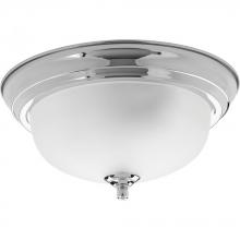 Progress P3924-15ET - One-Light Dome Glass 11-3/8&#34; Close-to-Ceiling