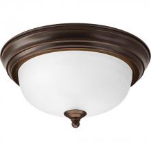Progress P3924-20ET - One-Light Dome Glass 11-3/8&#34; Close-to-Ceiling