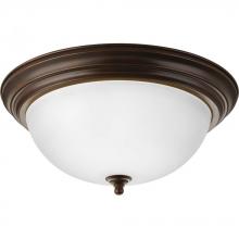 Progress P3926-20ET - Three-Light Dome Glass 15-1/4&#34; Close-to-Ceiling