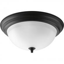 Progress P3926-80 - Three-Light Dome Glass 15-1/4&#34; Close-to-Ceiling