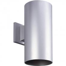 Progress P5641-82 - 6&#34; Metallic Gray Outdoor Wall Cylinder
