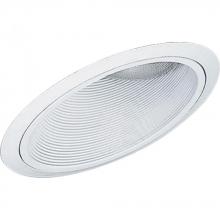 Progress P8004-28 - 6&#34; Sloped Ceiling Baffle Trim for 6&#34; Housing (P645)