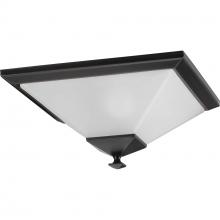Progress P3852-20 - Clifton Heights Collection Antique Bronze Two-Light 15&#34; Flush Mount