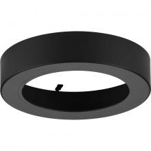 Progress P860048-031 - Everlume Collection Black 5&#34; Edgelit Round Trim Ring