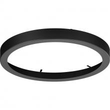 Progress P860050-031 - Everlume Collection Black 11&#34; Edgelit Round Trim Ring