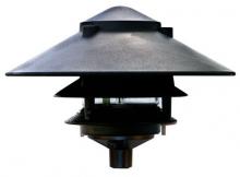 Dabmar D5300-LED6-B - PAGODA FIX 3 TIER 10&#34;TOP 1/2&#34;BASE 6W LED 120V