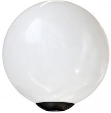 Dabmar D7016-LED16 - 16&#34; GLOBE FIX BLACK 16W LED 85-265V