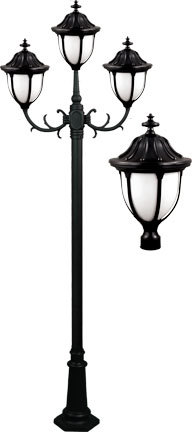 Dabmar GM5525-LED9-B - SHOWCASE POST FIX 3 X LED 9W 85-265V
