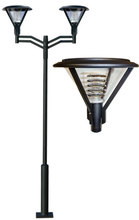 Dabmar GM9520-LED30-B - ARCHITECTURAL POST FIX 2 X 30W LED 120V