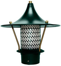 Dabmar LV-LED106B-G - FLAIR TOP PAGODA 3&#34; BASE 2.5W JC-LED 12V