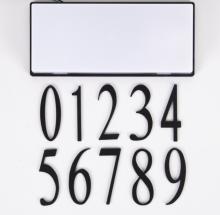 Craftmade AP-4-FB - Surface Mount Address Plaque Number - 4