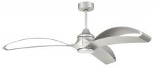 Craftmade BDX60PN3 - 60&#34; Bandeaux Fan Painted Nickel, Painted Nickel Finish Blades, light kit Included (Optional)