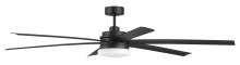 Craftmade CLZ72FB6 - 72&#34; Ceiling Fan w/Wi-Fi, DC Motor, Blades, LED Light Kit, Damp Rated
