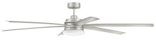 Craftmade CLZ72PN6 - 72&#34; Ceiling Fan w/Wi-Fi, DC Motor, Blades, LED Light Kit, Damp Rated