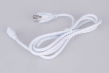 Craftmade CUC10-PG5-W - 5&#39; Under Cabinet Light Cord and Plug in White