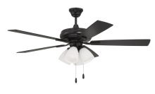 Craftmade ECF114FB5-FBGW - 52&#34; Ceiling Fan w/Blades, 4 White Frost LED Lights
