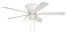 Craftmade IST52W5 - 52&#34; Hugger Ceiling Fan w/Blades & 2x4w LED Light Kit