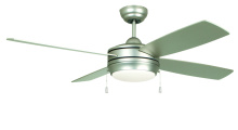 Craftmade LAV44BN4LK-LED - 44&#34; Laval in Brushed Nickel w/ Brushed Nickel/Maple Blades