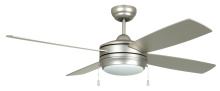 Craftmade LAV52BN4LK-LED - 52&#34; Laval in Brushed Nickel w/ Brushed Nickel/Mapple Blades