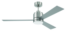Craftmade MCY52BNK3 - 52&#34; McCoy in Brushed Polished Nickel w/ Brushed Nickel Blades