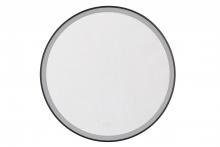 Craftmade MIR3201CL-FB3C - Ross 32&#34; Framed Round LED Mirror in Flat Black