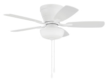 Craftmade WHL42W5C1 - 42&#34; Hugger Ceiling Fan w/ 5 Blades, Light Kit