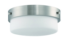 Craftmade X3212-BNK - Oak Street 2 Light 11&#34; Flushmount in Brushed Polished Nickel