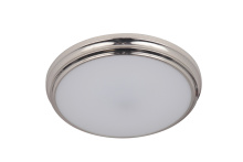 Craftmade X6611-BNK-LED - X66 Series 1 Light 11&#34; LED Flushmount in Brushed Polished Nickel