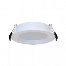 RAB Lighting WFR17-4B - 4&#39;&#39; WAFER 9W 600LM 5CCT FA BAFFLE WHITE TRIM